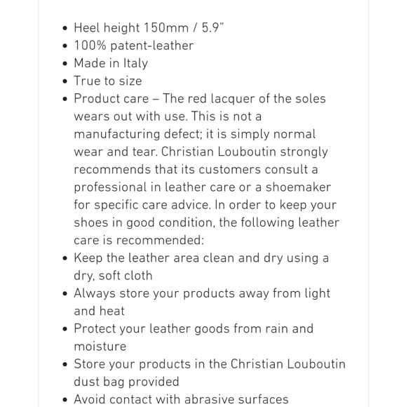 Christian Louboutin Lady Peep Patent Calf- Size 37 - Picture 13 of 13